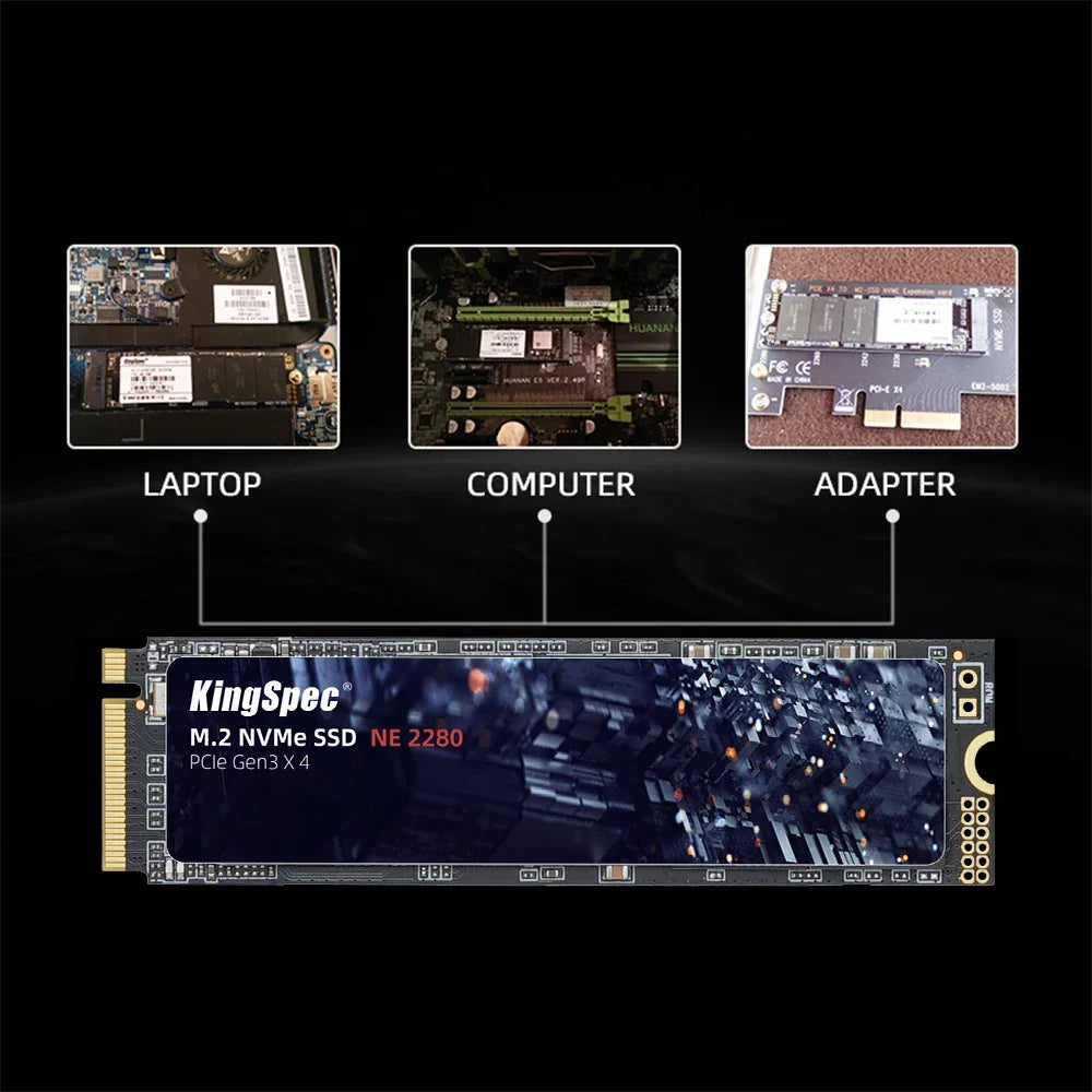 KingSpec M.2 SSD 120GB 256GB 512GB 1TB SSD 2TB hard Drive M2 ssd m.2 NVMe pcie SSD Internal Hard Disk For Laptop Desktop MSI - Evallys.com