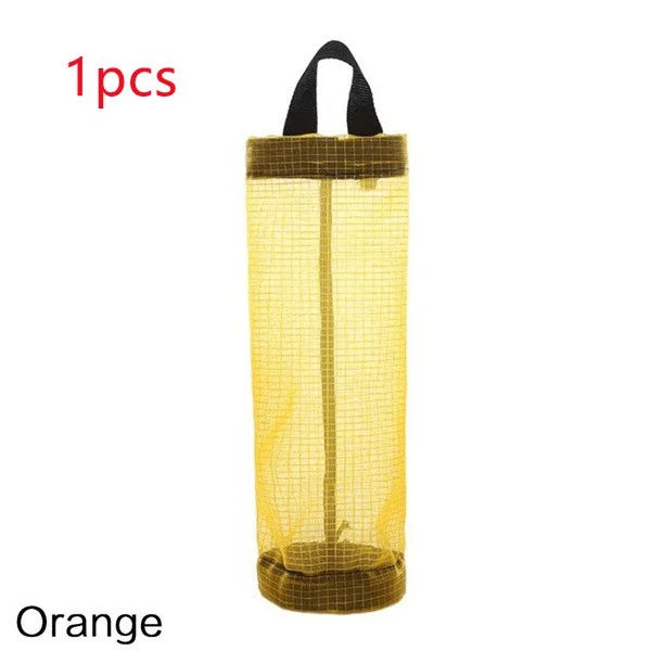 3/2/1PC Home Grocery Bag Holder Wall Mount Plastic Bag Holder Dispenser Hanging Storage Garbage Bag Kitchen Garbage Organizers