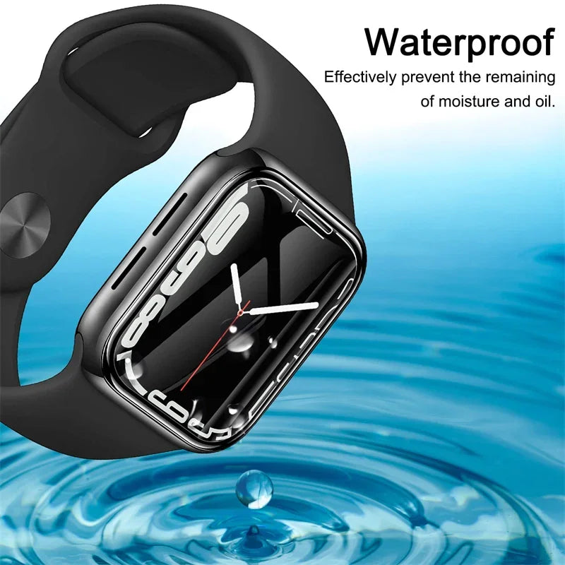 3D Film Screen Protector For Apple Watch ultra 49mm Serie 7/8 41mm 45mm 42/38mm (Not Tempered Glass) iwatch 6 5 4 3 Se 40mm 44mm - Evallys.com