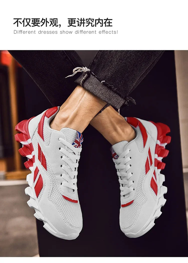 Unisex Running Shoes – Breathable Anti-Slip Casual Sneakers for Walking - Evallys.com