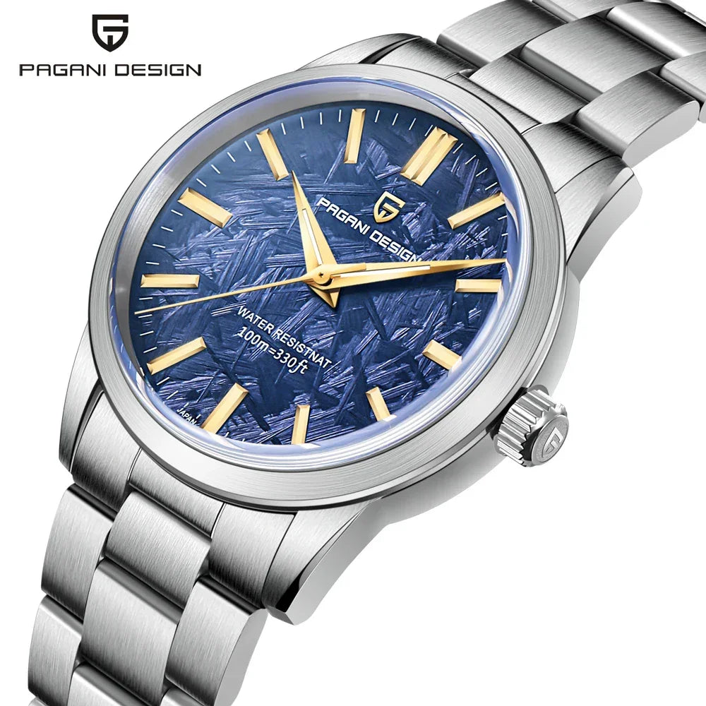 PAGANI DESIGN Mens Quartz Watches AR Coating Sapphire Mirror Sports VH31 Watch For Men Luxury Waterproof Clock Reloj Hombre 2024 - Evallys.com