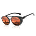 Men Fashion Round punk Sunglasses Women/Men 2022 Vintage Round Sun Glasses High Quality Brand Designer Sunglass de sol UV400 - Evallys.com