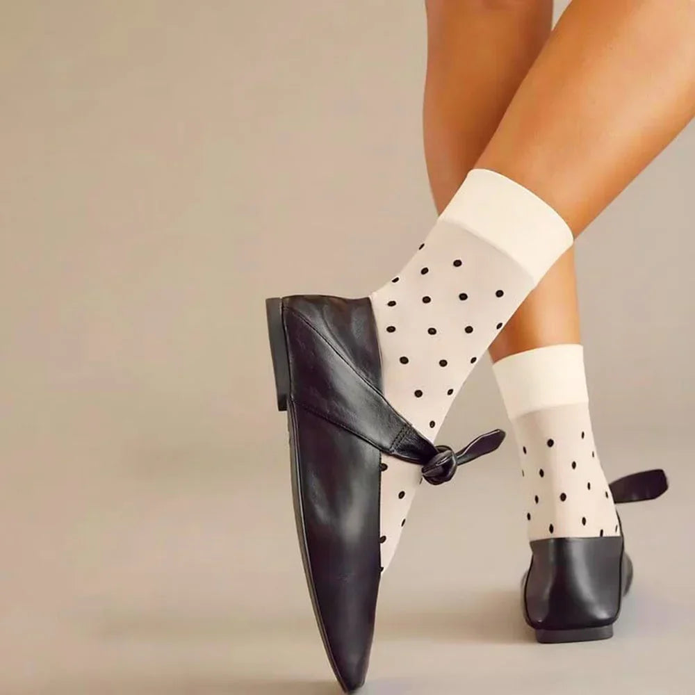 Women’s Square Toe Ballet Flats – Bow Mary Jane Summer Commuter Shoes - Evallys.com