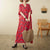 Vintage Cotton Summer Maxi Dress – Harajuku Floral Beachwear - Evallys.com