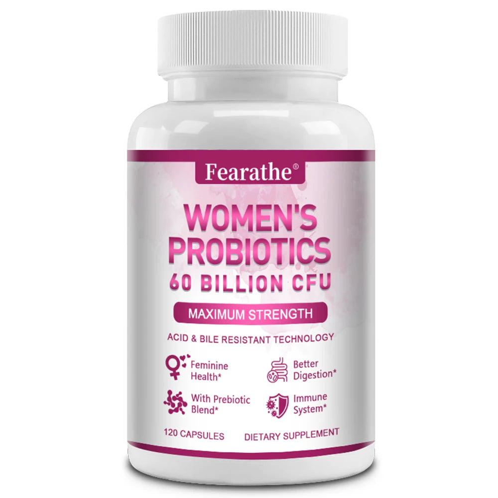 Probiotics for Women 60 Billion CFU – Gut, Immune & Urinary Support