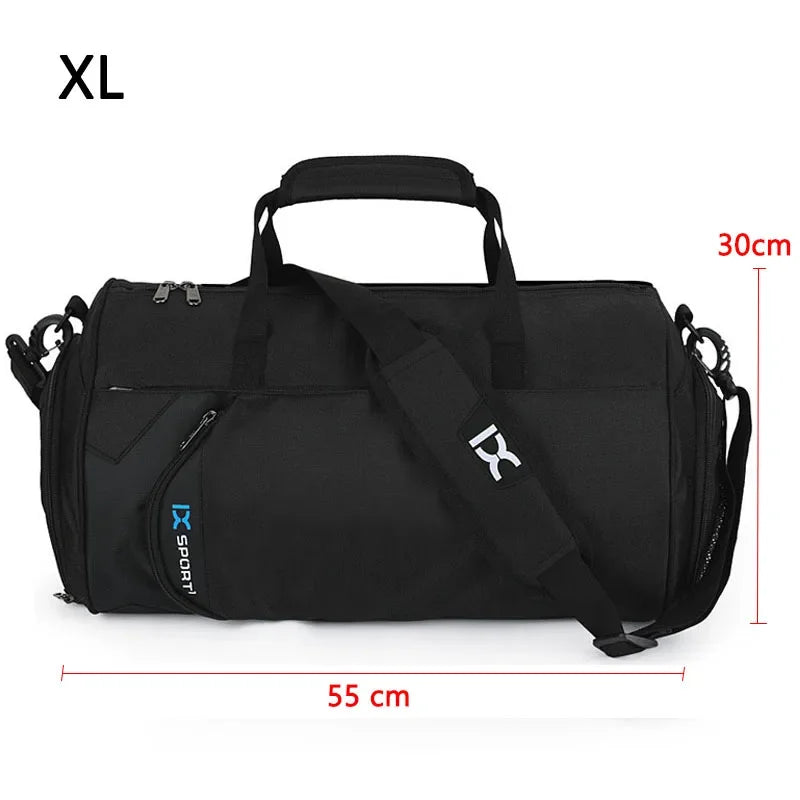 Men’s Travel Duffel Bag – Gym, Fitness, Wet/Dry, Shoe Compartment - Evallys.com