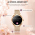 Smart Watch For women - Advanced Fitness Tracker with Wireless Call, Music Time Display, Step Counting, Calories Burned - Evallys.com