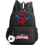 Spider-Man Backpack – Kids School Bag with Rabbit Ears & Travel Design - Evallys.com