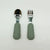 Baby Gadgets Tableware Set Children Utensil Stainless Steel Toddler Dinnerware Cutlery Cartoon Infant Food Feeding Spoon Fork