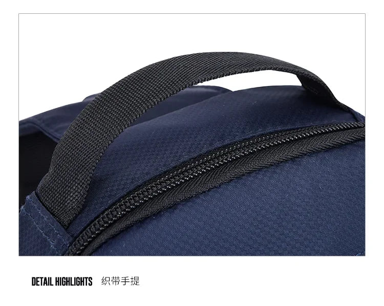 Chest Bag For Men New Large Capacity Shoulder Korean Version Travel Lightweight Nylon Crossbody Bag Backpack - Evallys.com
