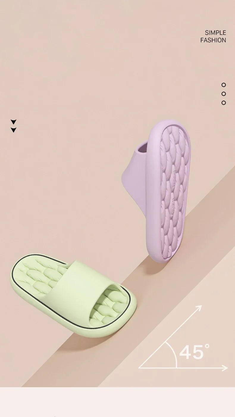 Super Light EVA Slides – Soft Indoor Bathroom Slippers for Men - Evallys.com