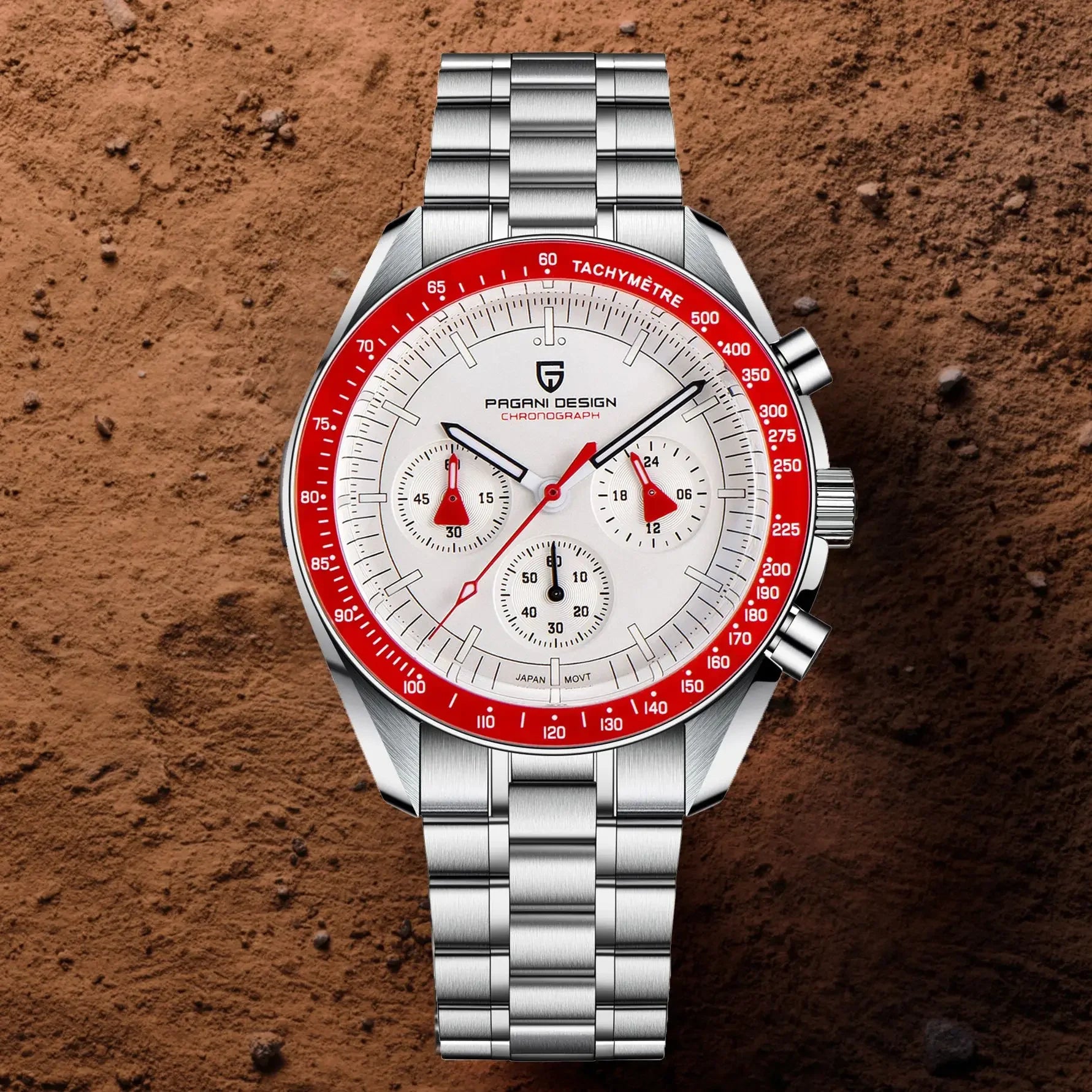 PAGANI DESIGN 2024 New AK Project Men's Watches Luxury Quartz Wrist Watch For Men AR Sapphire Speed Chronograph Automatic Date - Evallys.com