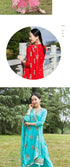 Exotic Indian Dance Dress – Ethnic Sari Style Two-Piece Set for Women - Evallys.com