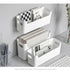Kitchen cabinets are classified and organized into storage boxes for dishes seasoning bottles drawers and storage boxes