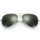 Top Quality Real Glass Lenses Men Women Sunglasses Brand Fashion Pilot Metal Frame Classic Style Outdoor UV400 Sun Glasses - Evallys.com