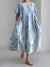 2024 Women’s Summer Fish Print Dress – Casual Loose Mid-Calf Dress - Evallys.com