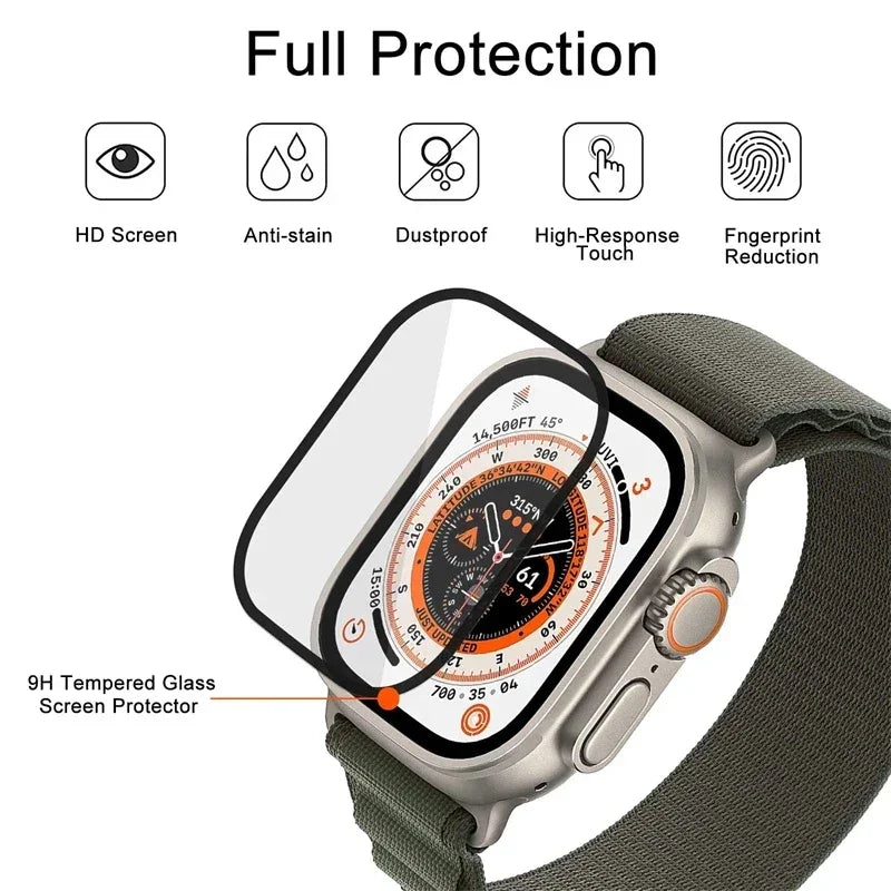 3D Film Screen Protector For Apple Watch ultra 49mm Serie 7/8 41mm 45mm 42/38mm (Not Tempered Glass) iwatch 6 5 4 3 Se 40mm 44mm - Evallys.com