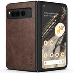 PU Leather Case for Google Pixel Fold 5G simply Business style Hard PC with PU 2in1 material - Evallys.com