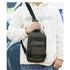 Chest Bag For Men New Large Capacity Shoulder Korean Version Travel Lightweight Nylon Crossbody Bag Backpack - Evallys.com