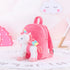 Plush Unicorn Backpack for Kids – Cute Stuffed Animal Bag - Evallys.com