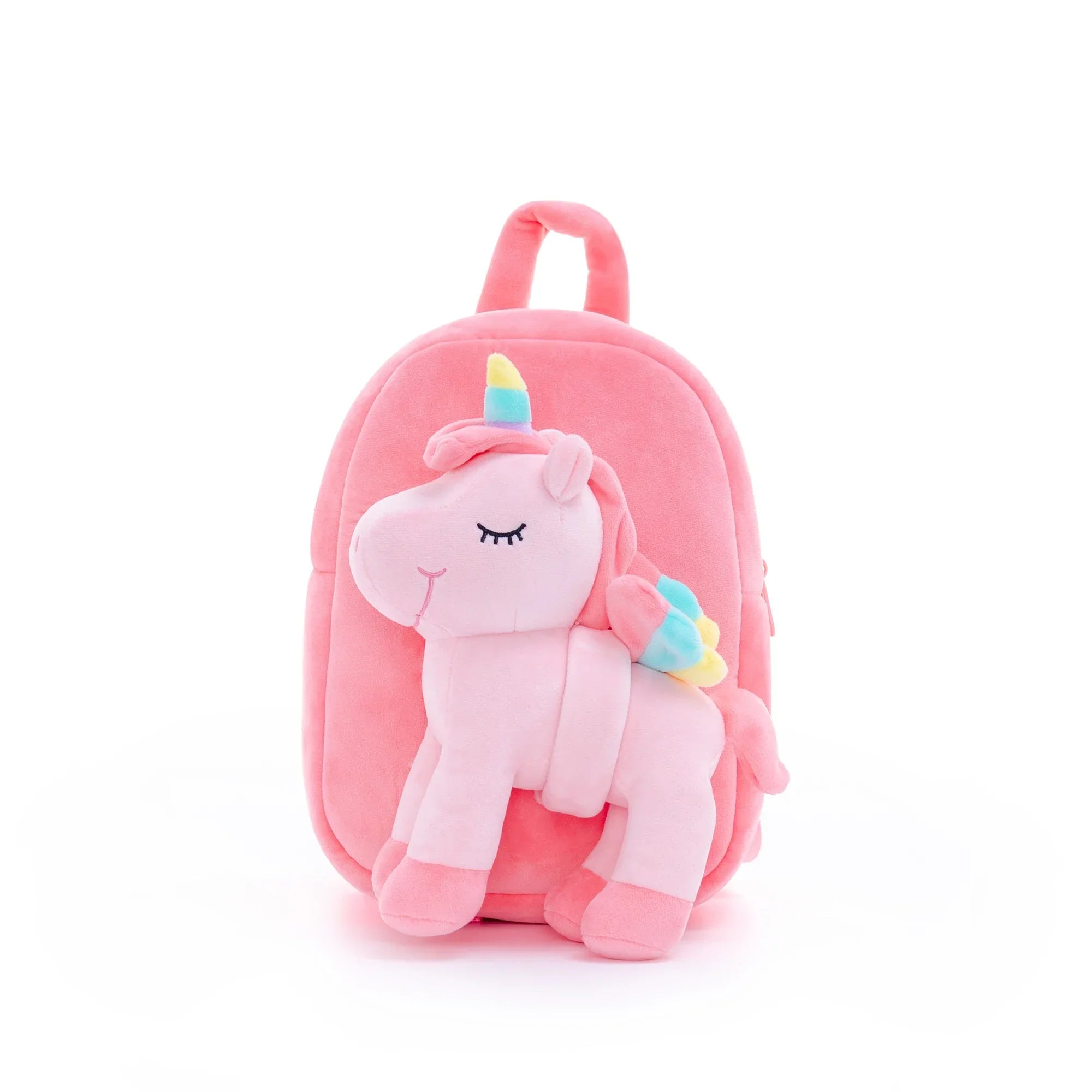 Plush Unicorn Backpack for Kids – Cute Stuffed Animal Bag - Evallys.com