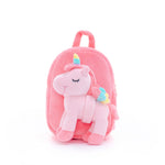 Plush Unicorn Backpack for Kids – Cute Stuffed Animal Bag - Evallys.com