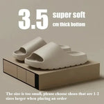 Men’s Cloud Slides – Thick Sole EVA Sandals for Summer Beach & Home - Evallys.com