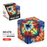Variety Geometric Changeable Magnetic Magic Cube Anti Stress 3D Hand Flip Puzzle Cube Kids Stress Reliever Fidget Toy - Evallys.com