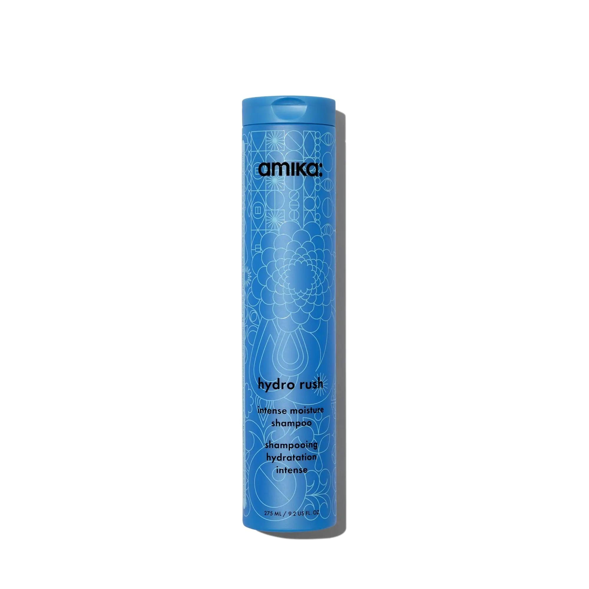 amika hydro rush intense moisture shampoo with hyaluronic acid 9.2 Fl Oz (Pack of 1) - Evallys.com # #