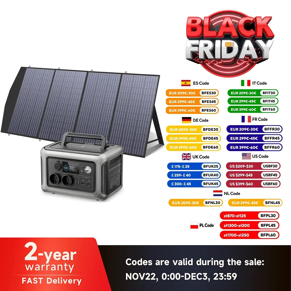 Solar Generator with Panel