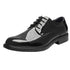 Bruno Marc Men's Dress Oxford Shoes Classic Lace Up Formal Shoes 8.5 Black Pat - Evallys.com # #