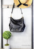 Coach Pennie Black Pebbled Leather Shoulder Bag Crossbody Handbag - Evallys.com # #