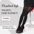 MANZI Women's 2-6 Pairs Opaque Control Top Tights Comfort Stretch 70 Denier Pantyhose Medium Black 2,nude 1,navy 1,red 1,coffee 1 - Evallys.com # #