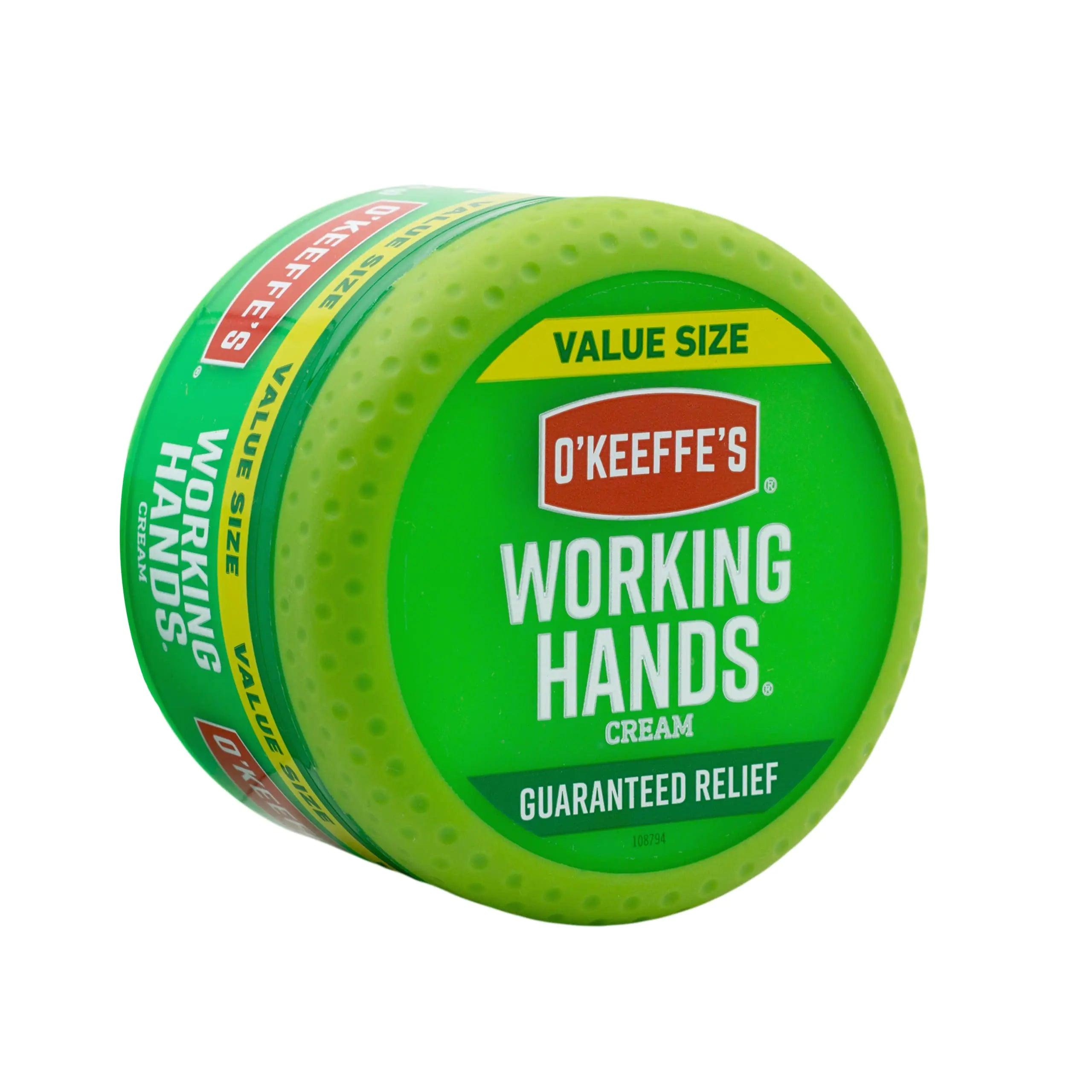 O'Keeffe's Working Hands Hand Cream, For Extremely Dry, Cracked Hands, 6.8 oz Jar (Value Size, Pack of 1) 1 - Pack - Evallys.com # #