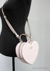 Kate Spade Love Shack Chalk Pink Saffiano Leather Top Handle Heart Crossbody Handbag - Evallys.com # #