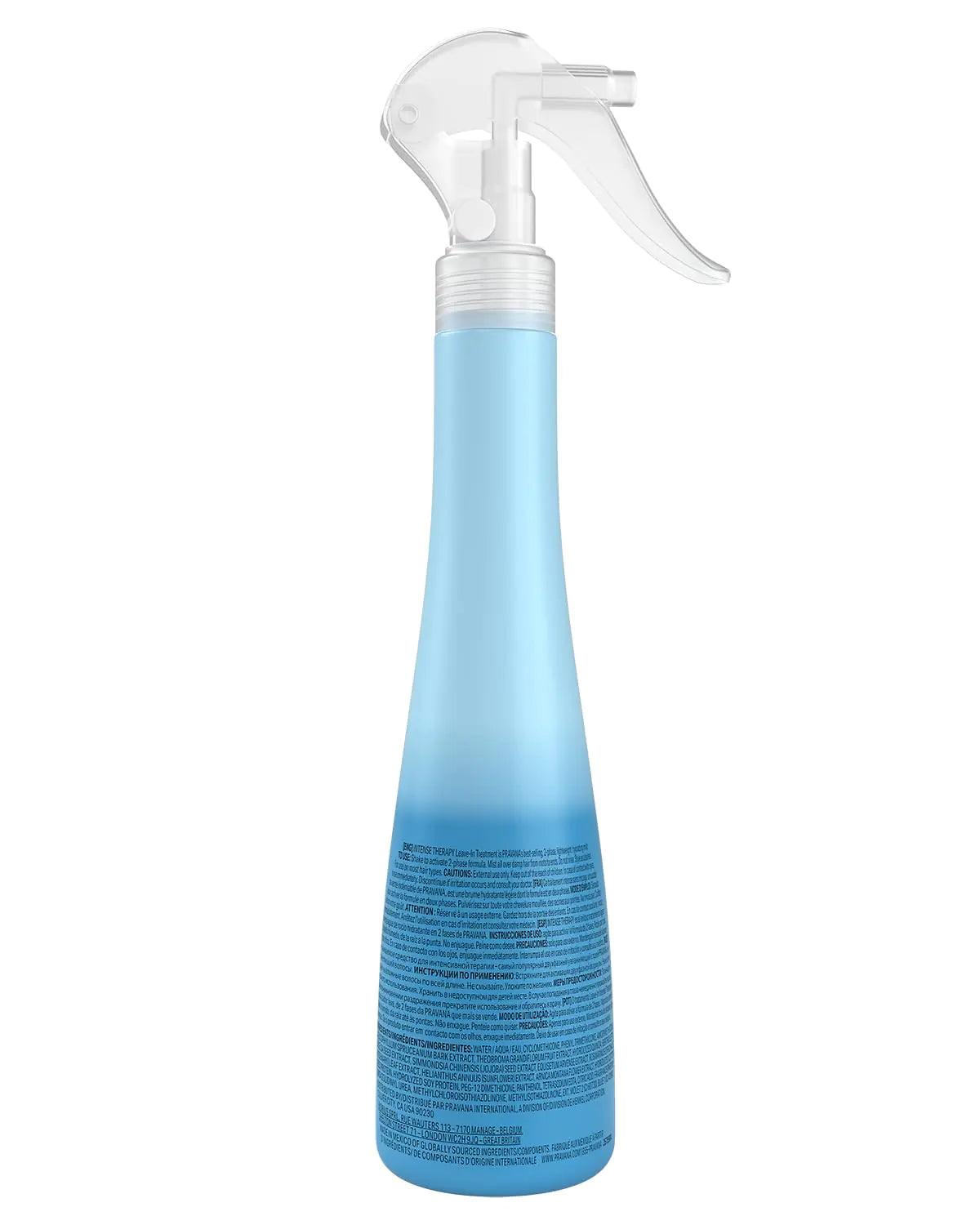 PRAVANA Intense Therapy Leave-In Conditioner Spray Treatment & Detangler | Instantly Detangles & Hydrates | Equalizes Hair Porosity | For All Hair Types | Strengthens & Softens Hair 10.1 Fl Oz (Pack of 1) - Evallys.com