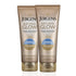 Jergens Natural Glow +FIRMING Self Tanner Body Lotion, Fair to Medium Skin Tone, Sunless Tanning Moisturizer with Collagen and Elastin. Helps to Visibly Reduce Cellulite, 7.5 Fl Oz (Pack of 2) Brown 7.5oz 2-Pack - Evallys.com # #