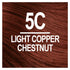 Naturtint Permanent Hair Color 5C Light Copper Chestnut (Pack of 6), Ammonia Free, Vegan, Cruelty Free, up to 100% Gray Coverage, Long Lasting Results - Evallys.com # #