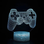 3D RGB LED Gaming Lamp - Evallys.com # #