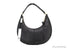 Marc Jacobs Small Black Pebbled Leather Crescent Shoulder Hobo Handbag - Evallys.com # #