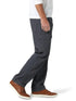 Wrangler Authentics Men's Relaxed Fit Stretch Cargo Pant 35W x 32L Anthracite Twill - Evallys.com # #