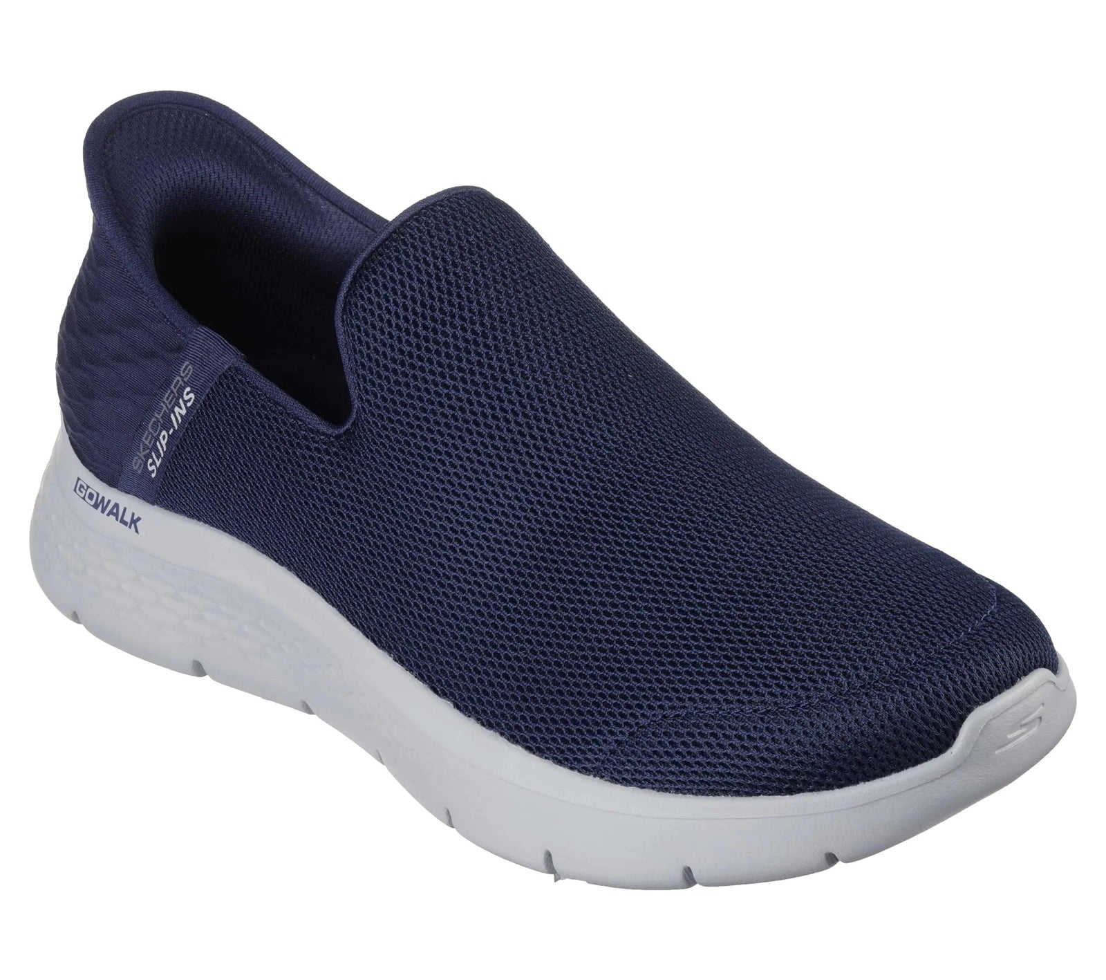 Skechers Mens Gowalk Flex Hands Free Slip ins Athletic Slip on Casual Walking Shoes 13 X-Wide Navy - Evallys.com # #