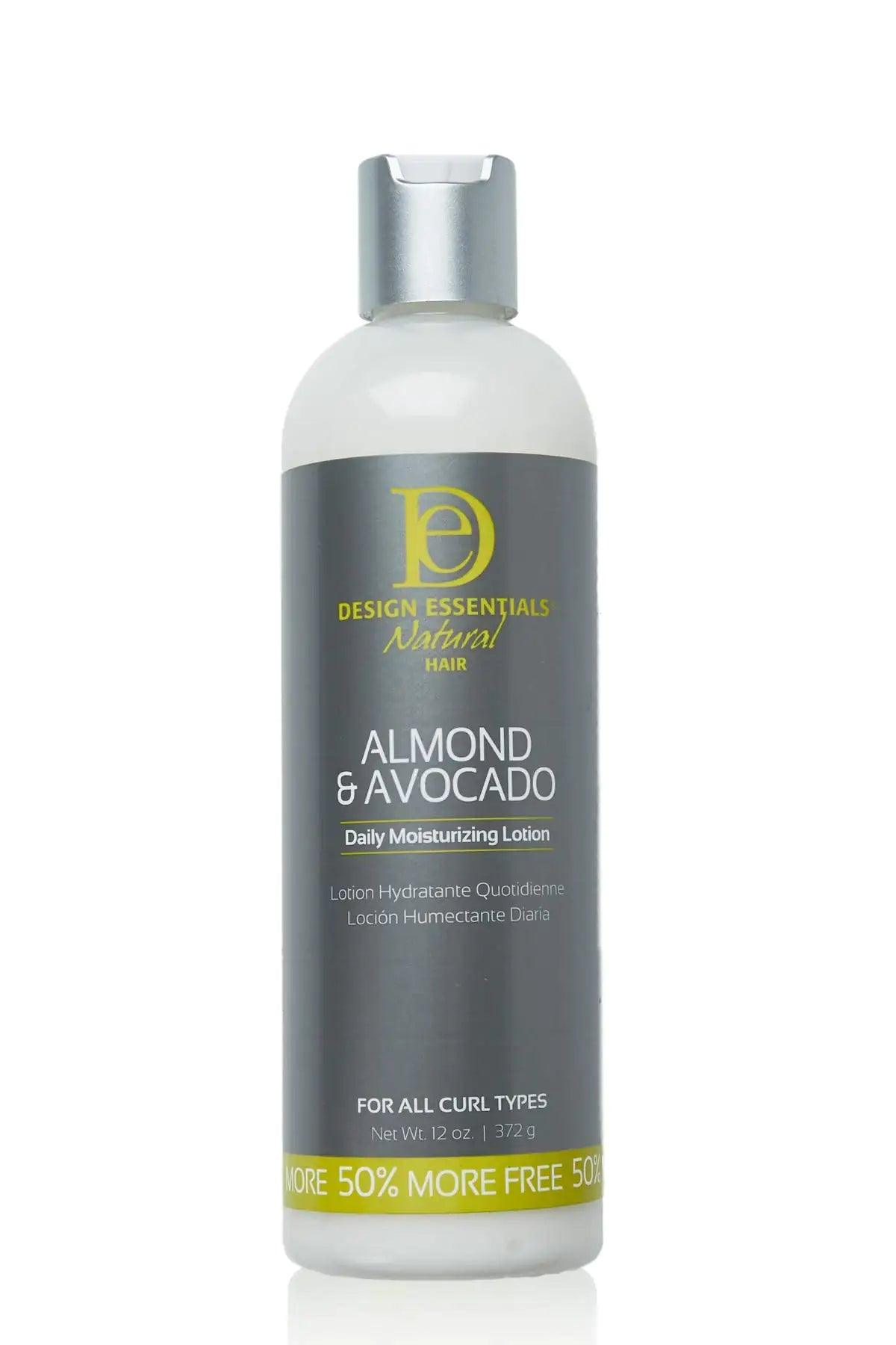 Design Essentials Curl Enhancing Mousse, Almond and Avocado Collection,10 Ounce & Almond & Avocado Daily Hair Moisturizing Lotion with Jojoba & Olive Oil, 12 Ounce 10 Ounce Mousse + Daily Moisturizing Lotion - Evallys.com # #