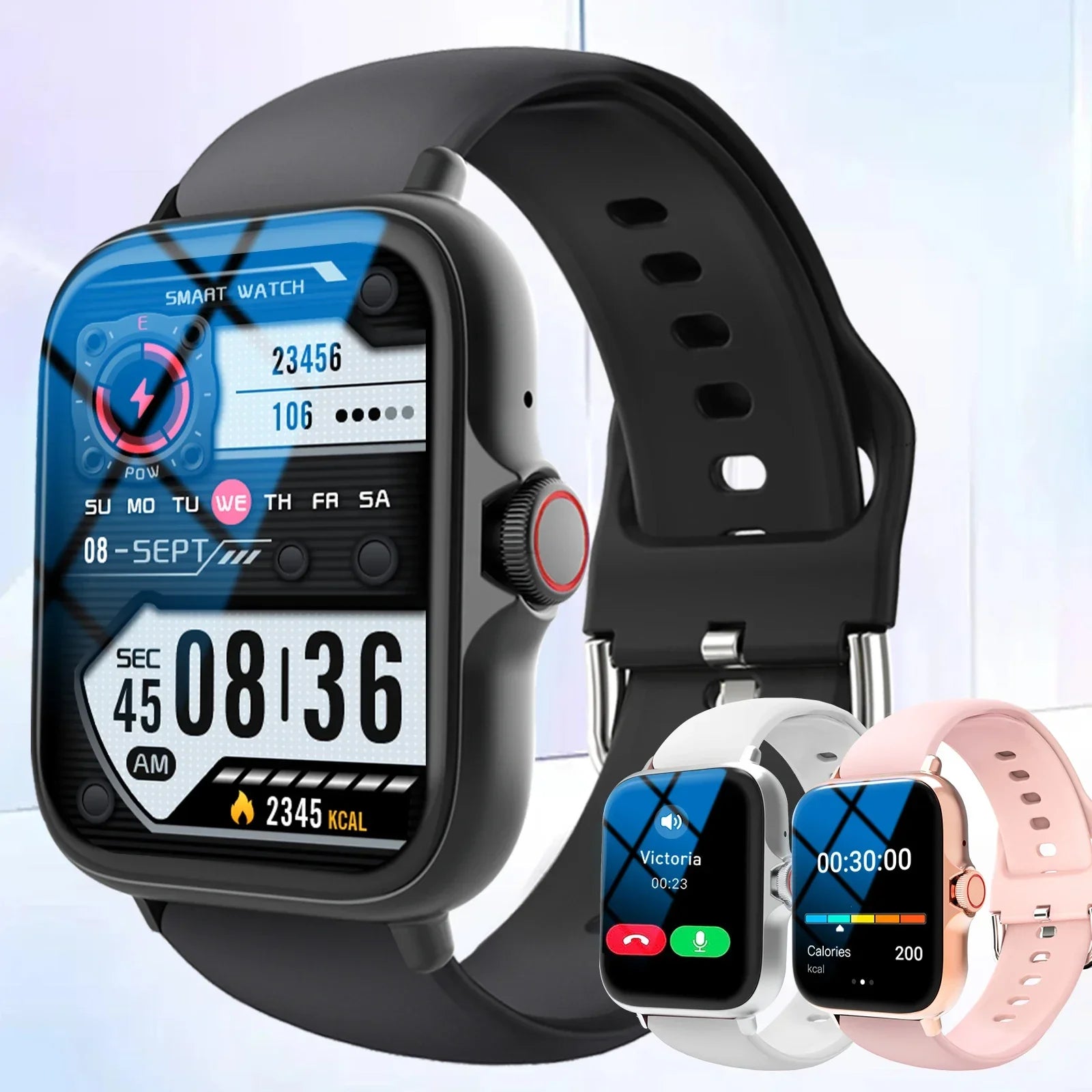 Unisex Smart Watch

Wireless Call Smartwatch

Bluetooth Music Smart Watch

Custom Dial Display Watch

Digital Smart Watch for Men and Women

Hot Selling Smart Watch

Fashion Smartwatch 2025

Smart Wristwatch with Notifications