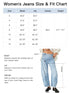 PLNOTME Women's Baggy Boyfriend Jeans Vintage Wide Leg Mid Rise Barrel Denim Ankle Pants 8 Blue - Evallys.com # #