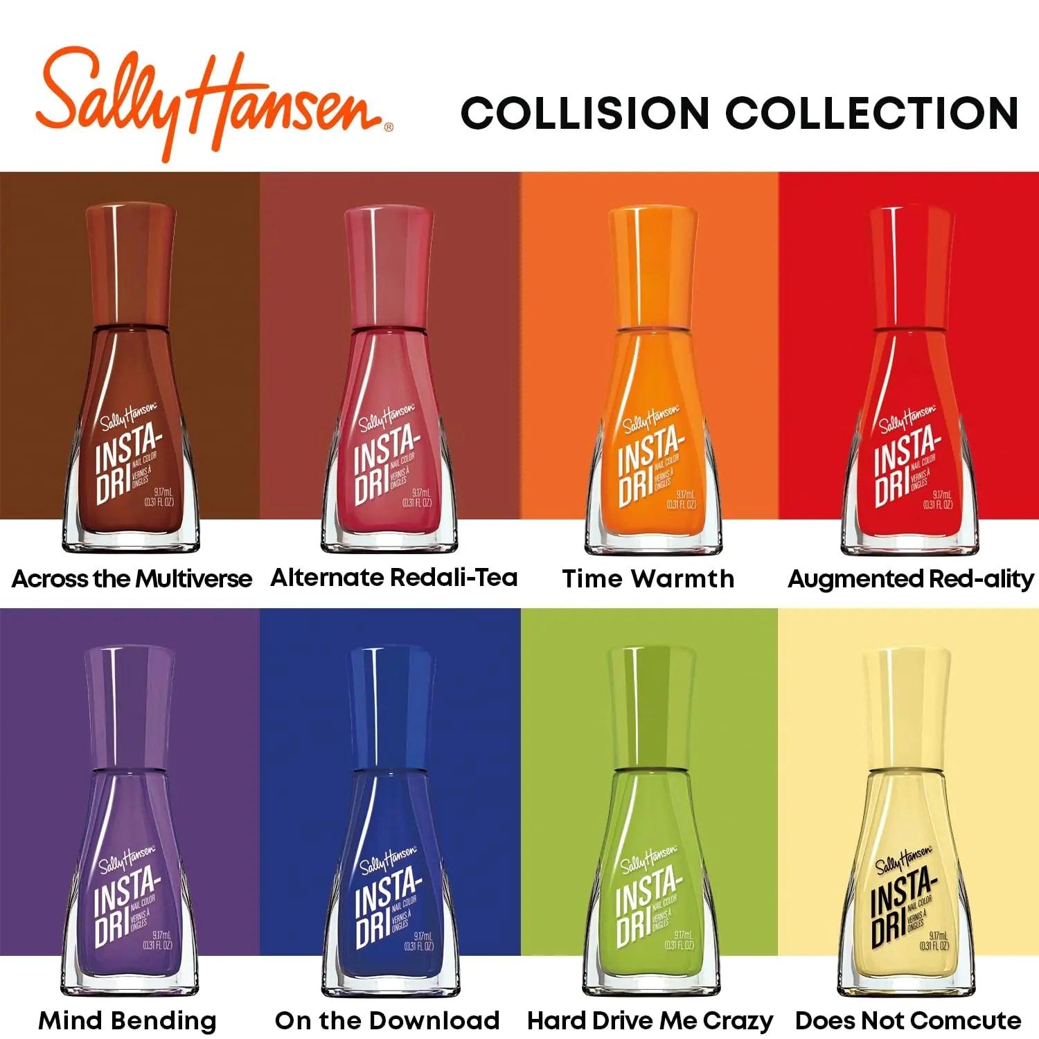 Sally Hansen Insta-Dri® Nail Polish - Color Collision Collection, Time Warmth - 0.31 fl oz. - Evallys.com # #