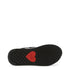 Rhinestone Heart Sneakers - Black - Evallys.com # #