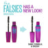 Maybelline Volum' Express Falsies Volumizing, Washable Mascara, Blackest Black, 2 Count 0.25 Fl Oz (Pack of 2) - Evallys.com # #