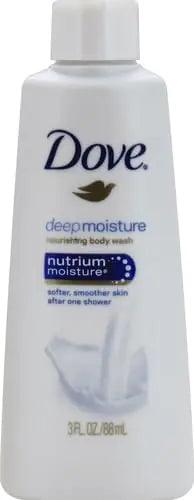 Dove Body Wash Deep Moisture, 72 Oz, Pack of 24 Fragranced 3 Fl Oz (Pack of 24) - Evallys.com # #