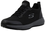 Skechers Women's Squad Sr Food Service Shoe 6 Wide Black - Evallys.com